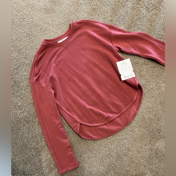 NWT Athleta Girls Up For Anything Sweatshirt - Picture 4 of 6